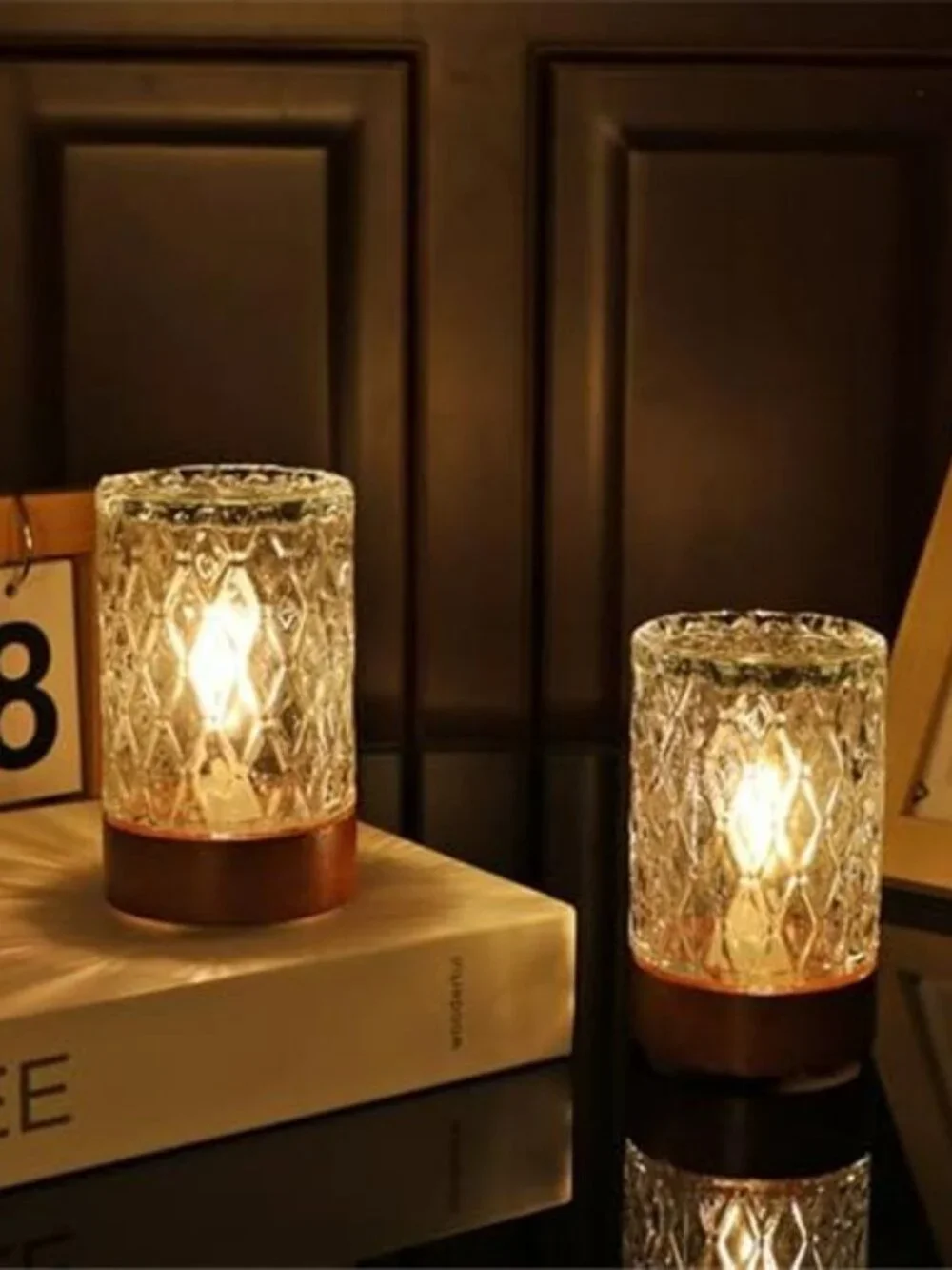 Battery Operated Light with Timer,Adult Night Lights for Bedroom, Mini Lamp